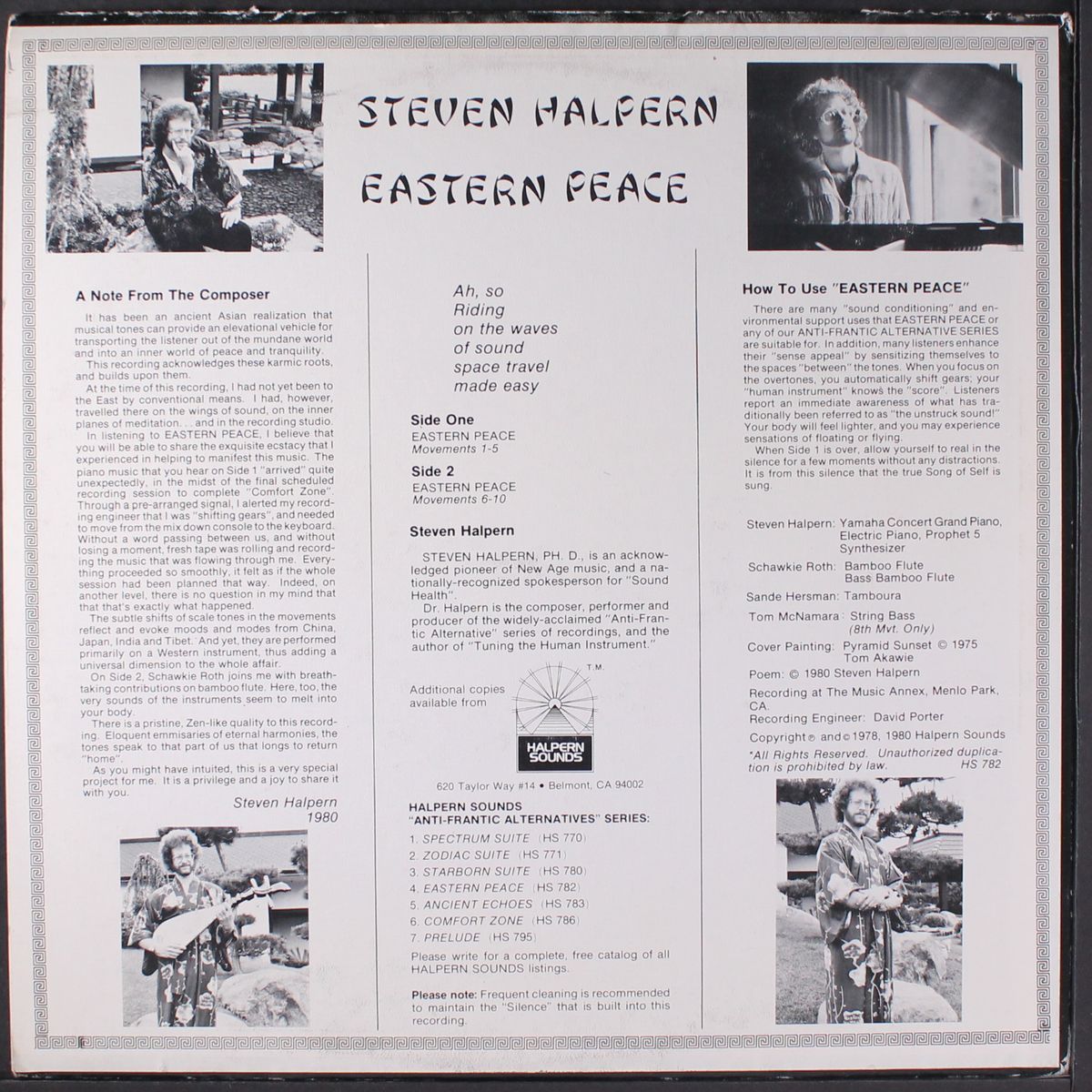 eastern peace by STEVE HALPERN