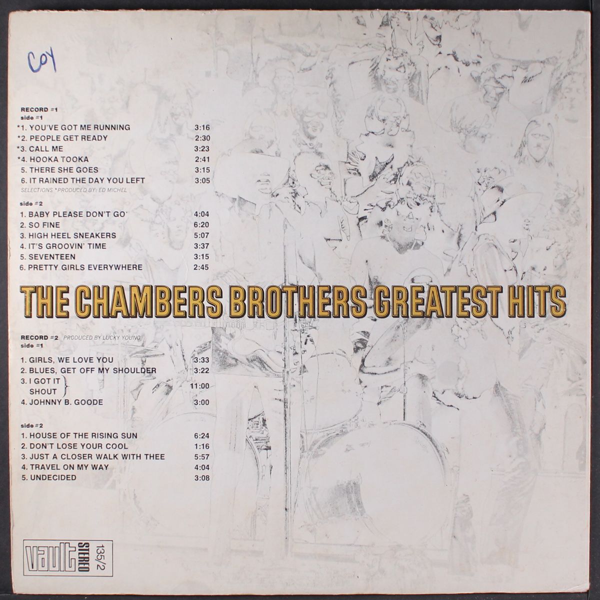 greatest hits by CHAMBERS BROTHERS
