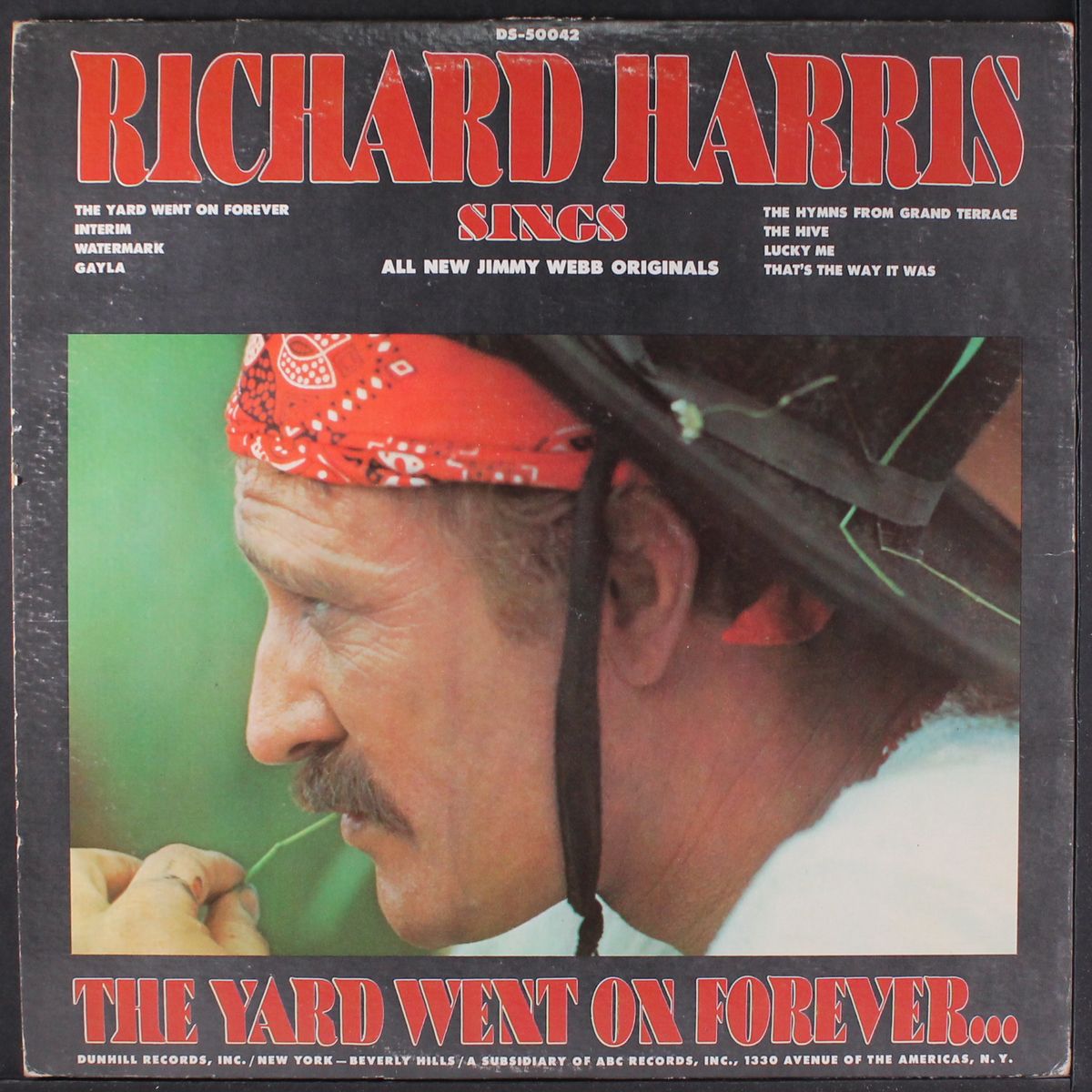 the yard went on forever... by RICHARD HARRIS