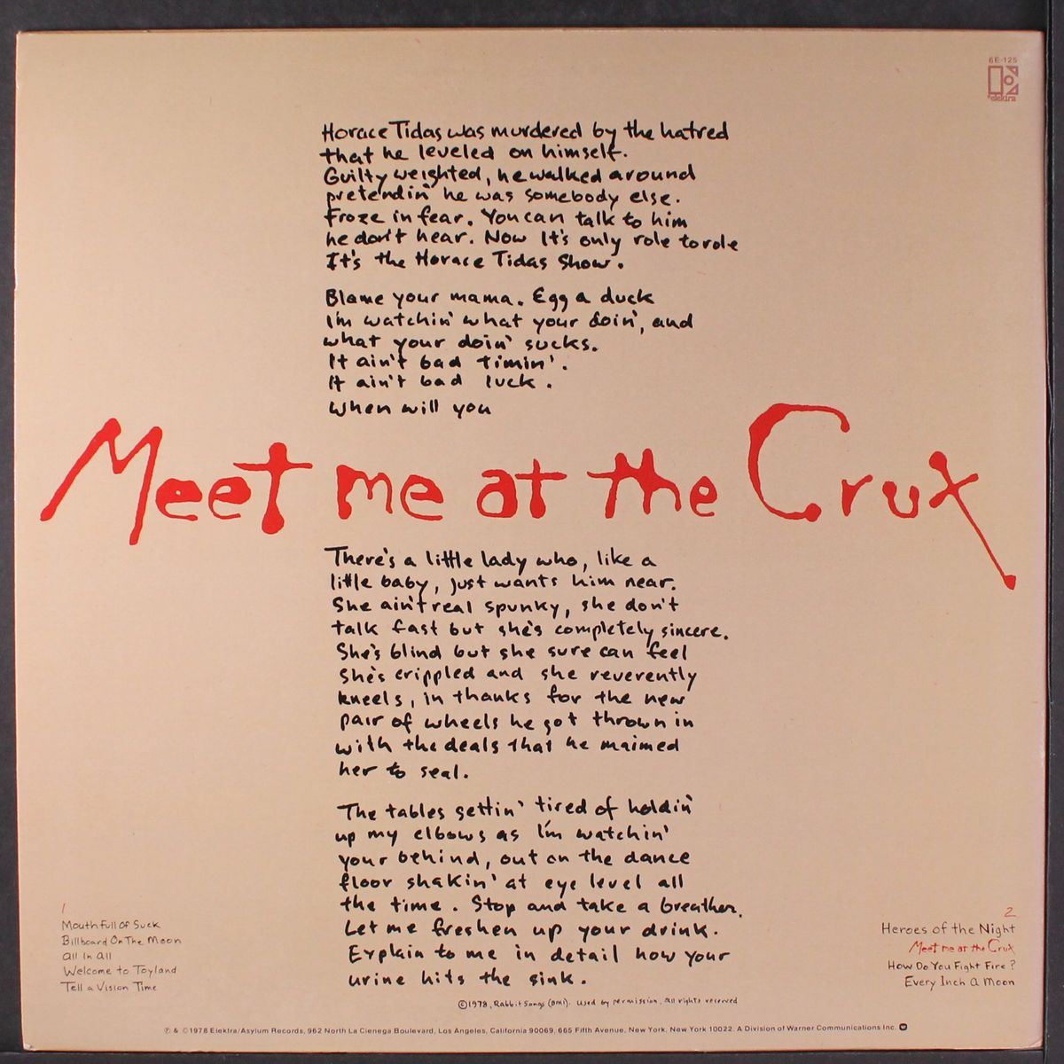 meet me at the crux by DIRK HAMILTON