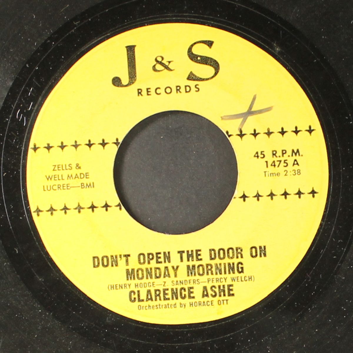 don't open the door on monday / close to you by CLARENCE ASHE