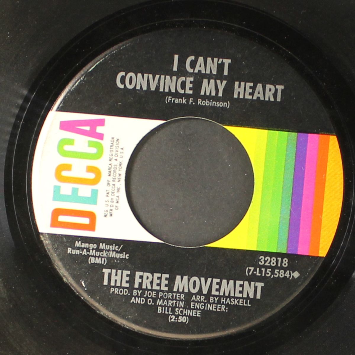 i've found someone of my own / i can't convince my heart by FREE MOVEMENT