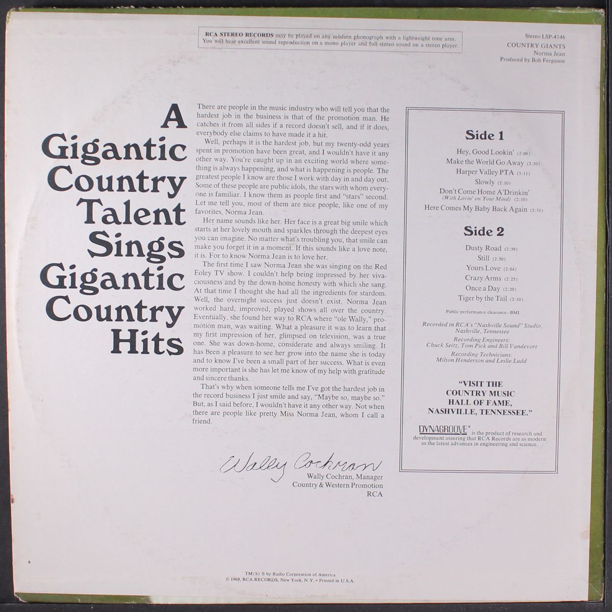 country giants by NORMA JEAN