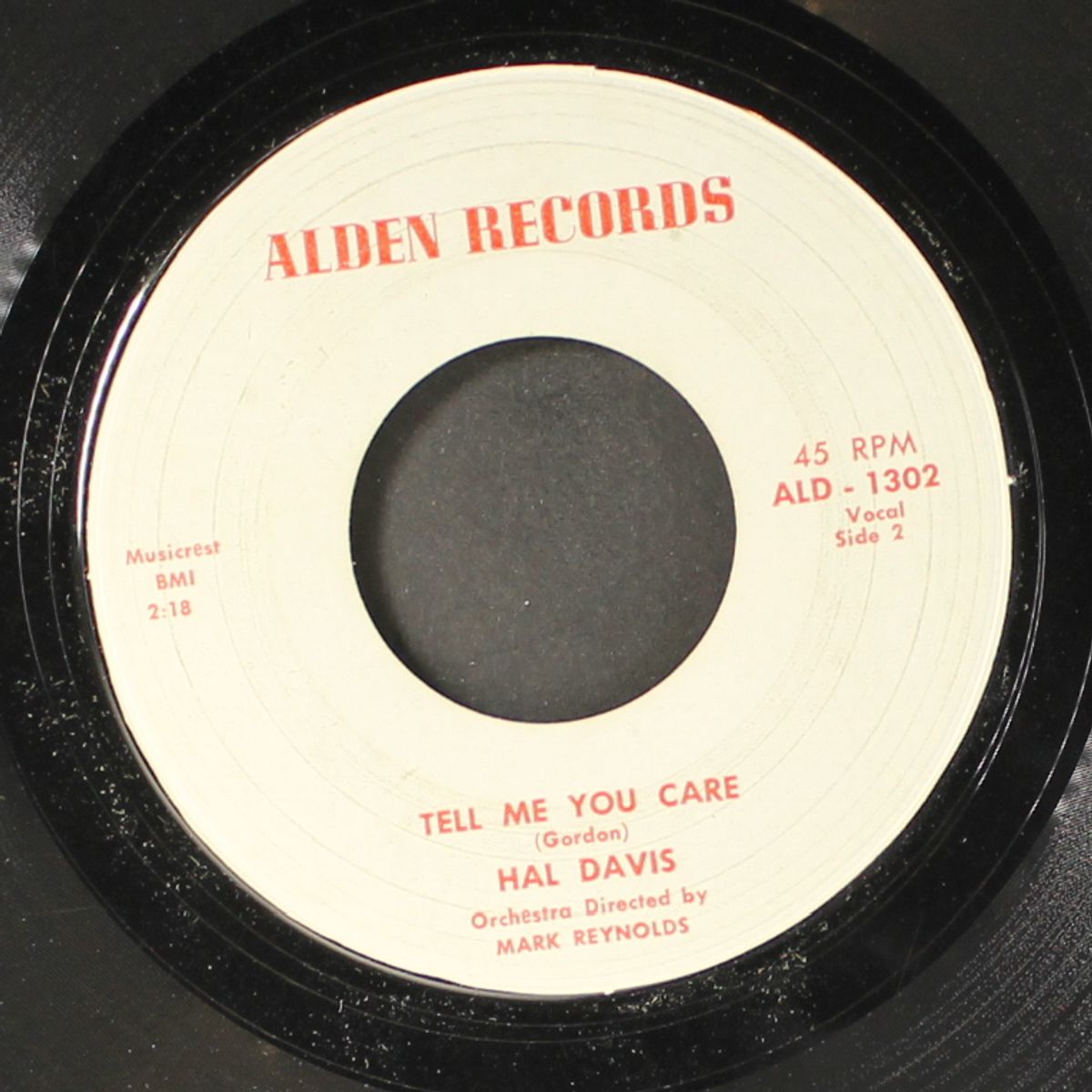 tell me you care / time after time by HAL DAVIS