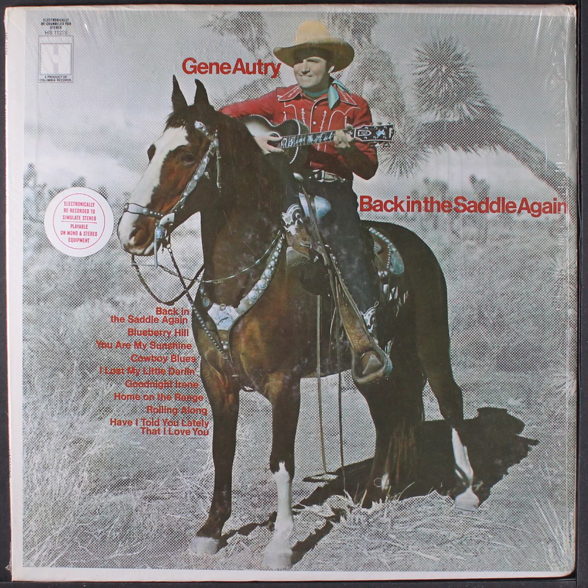back in the saddle again by GENE AUTRY