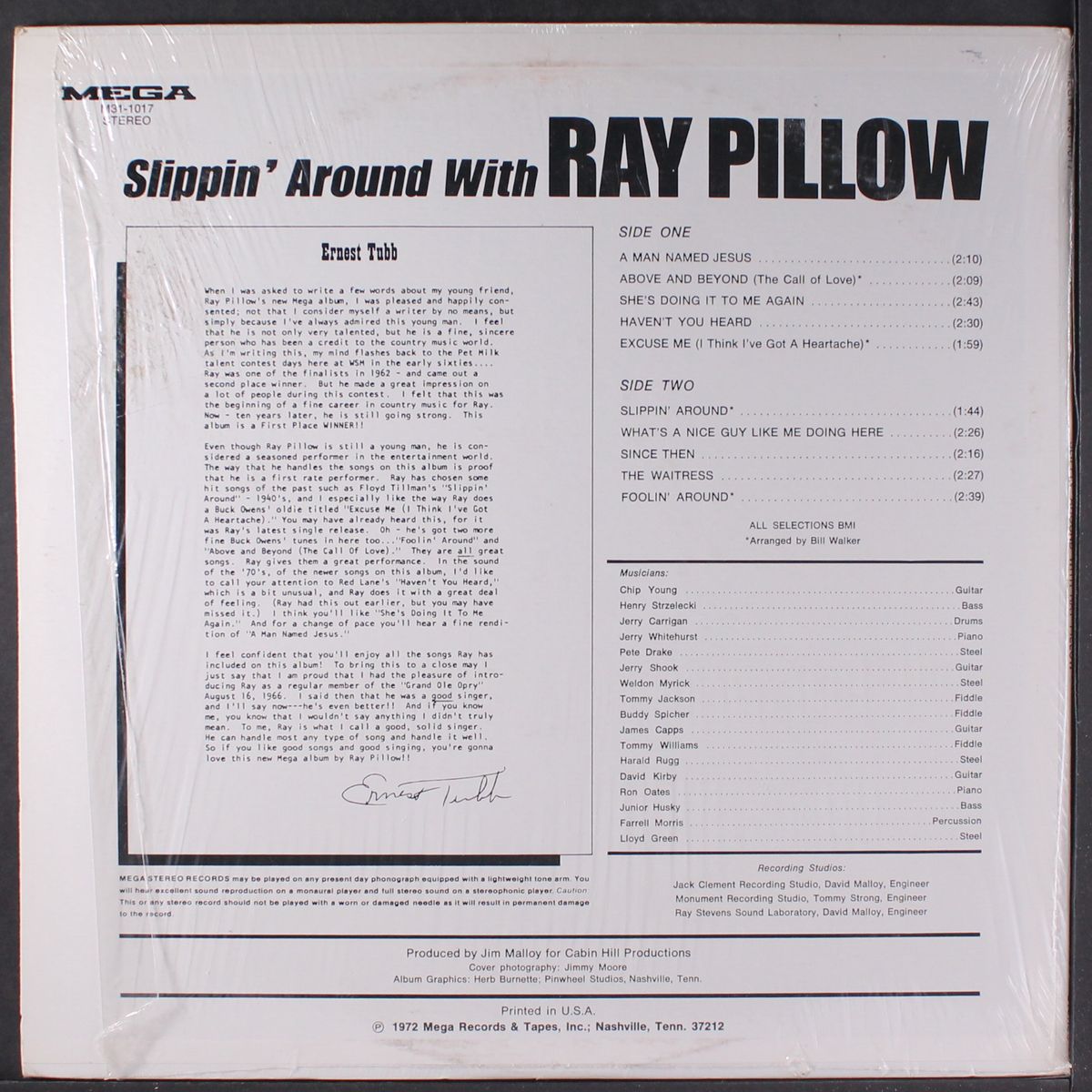 slippin' around with by RAY PILLOW