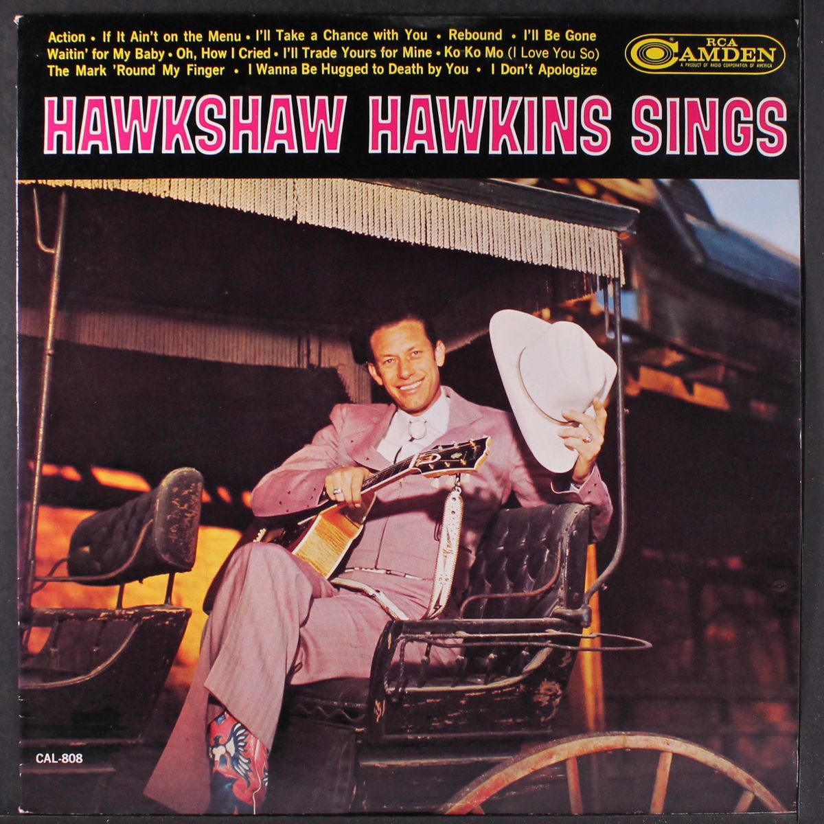 sings by HAWKSHAW HAWKINS