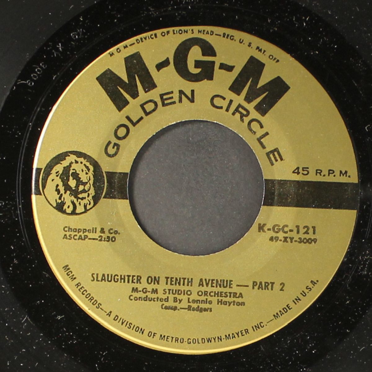 slaughter on tenth avenue / part 2 by MGM ORCHESTRA