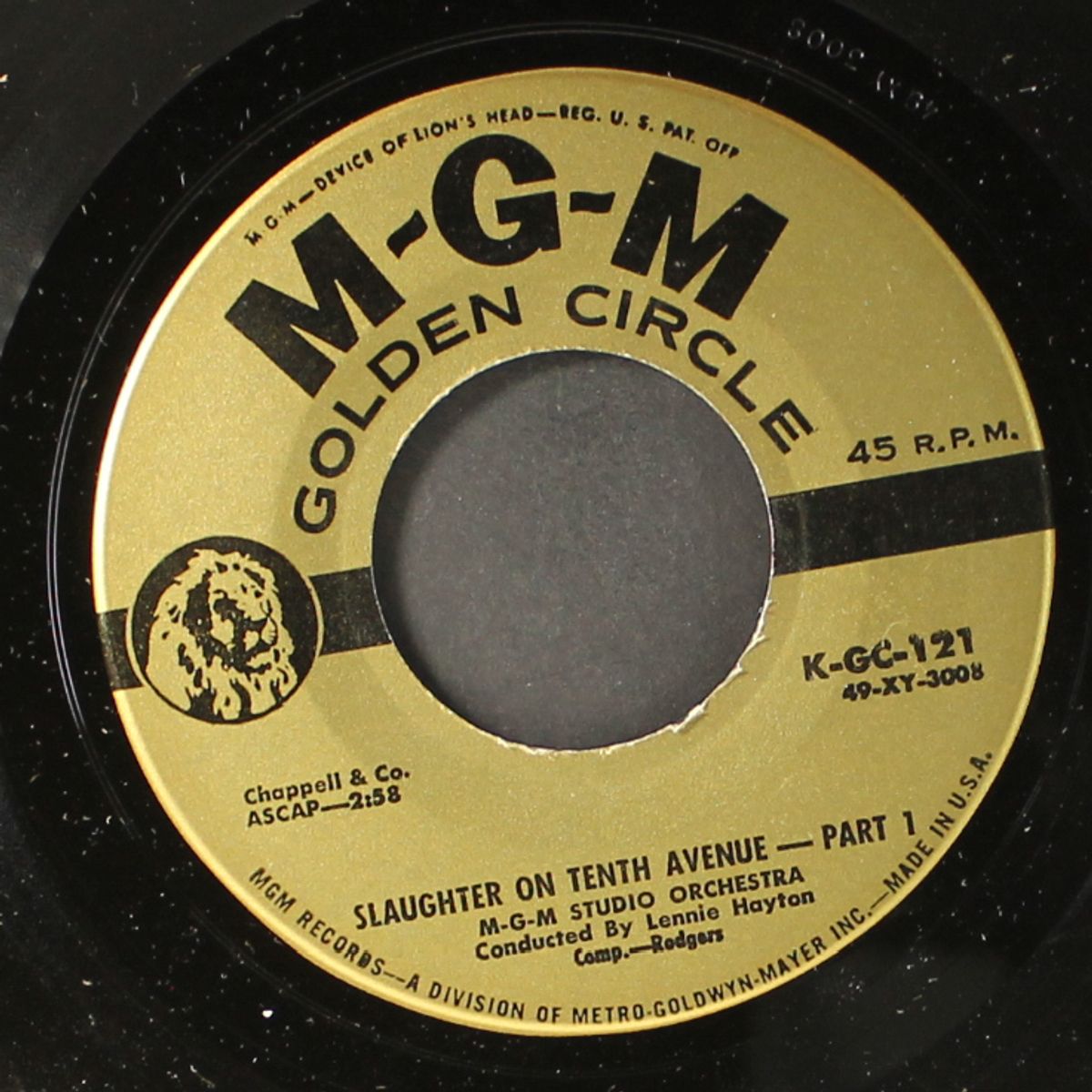 slaughter on tenth avenue / part 2 by MGM ORCHESTRA
