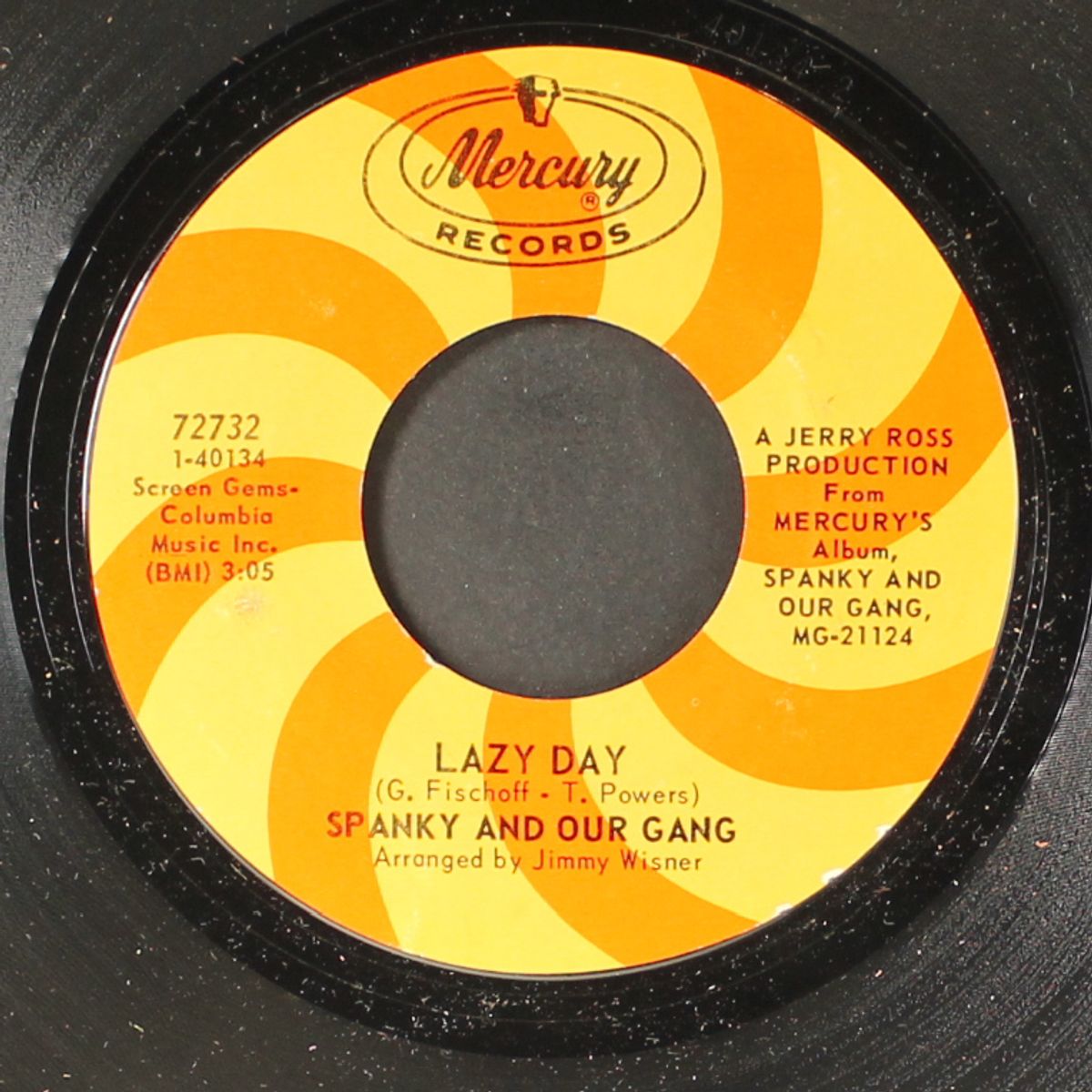 lazy day / byrd avenue by SPANKY & OUR GANG