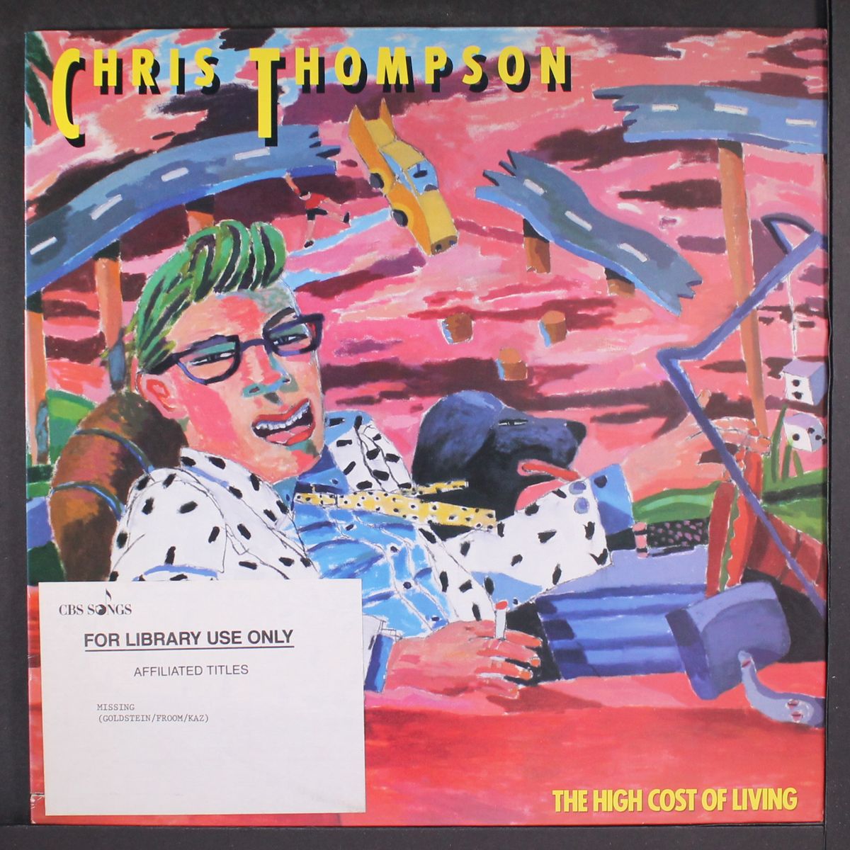 the high cost of living by CHRIS THOMPSON