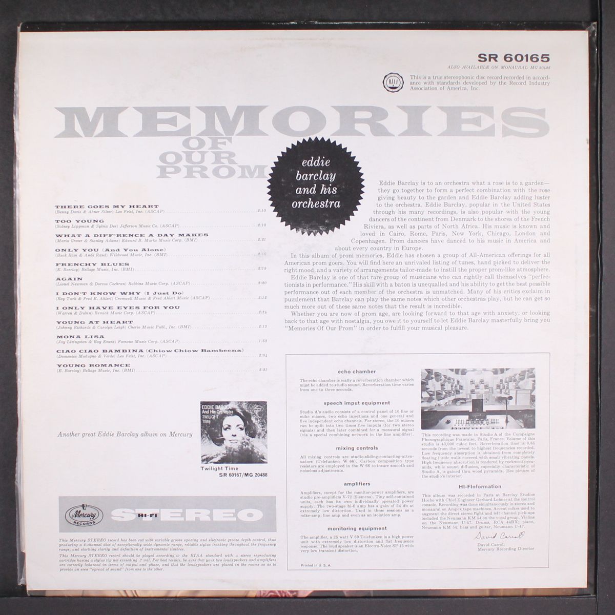 memories of our prom by EDDIE BARCLAY