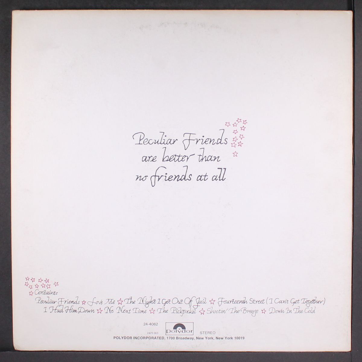 peculiar friends by TEN WHEEL DRIVE