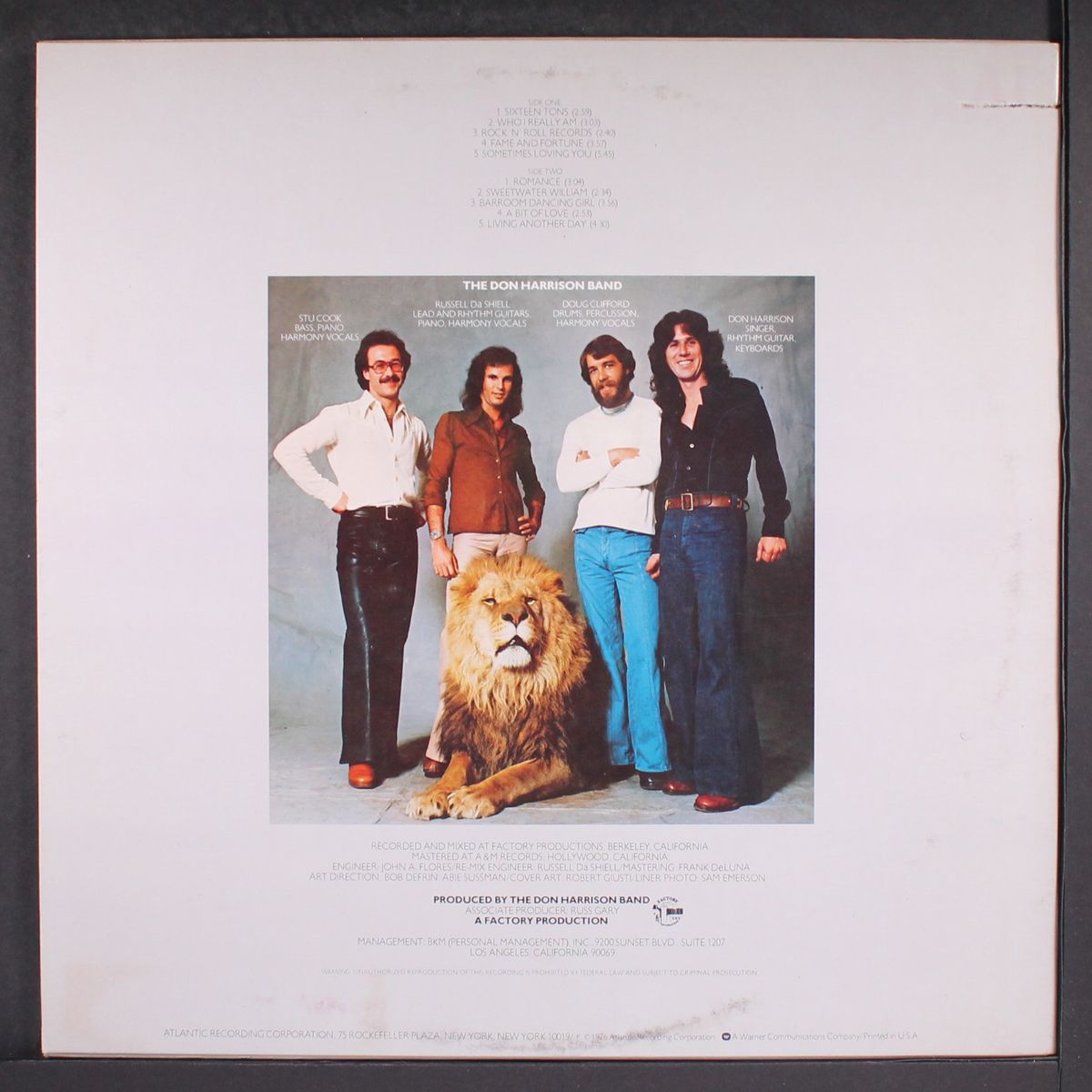 the don harrison band by DON HARRISON BAND