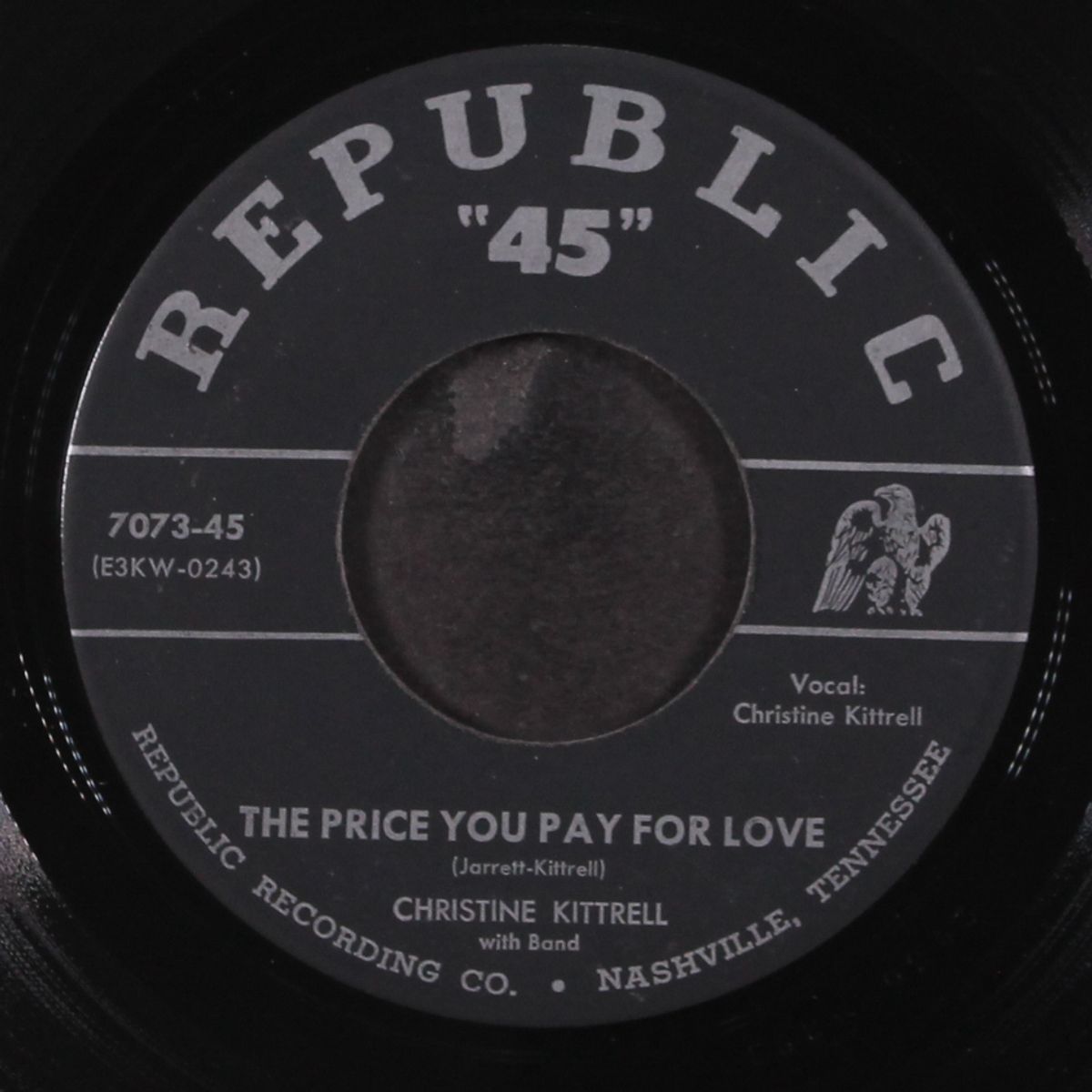 snake in the grass / the price you pay for love by CHRISTINE KITTRELL