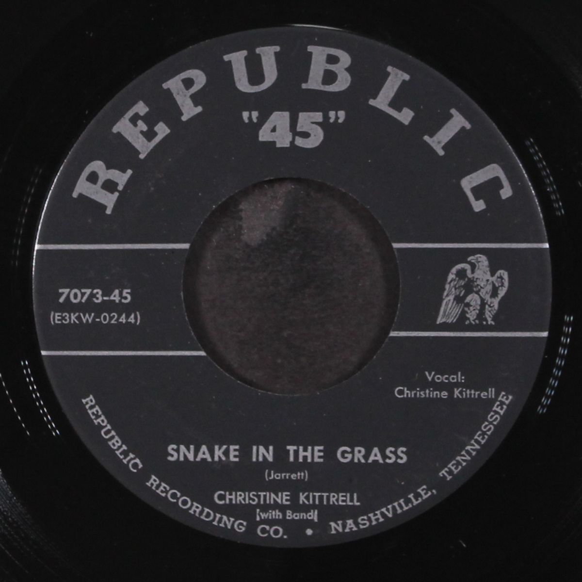 snake in the grass / the price you pay for love by CHRISTINE KITTRELL