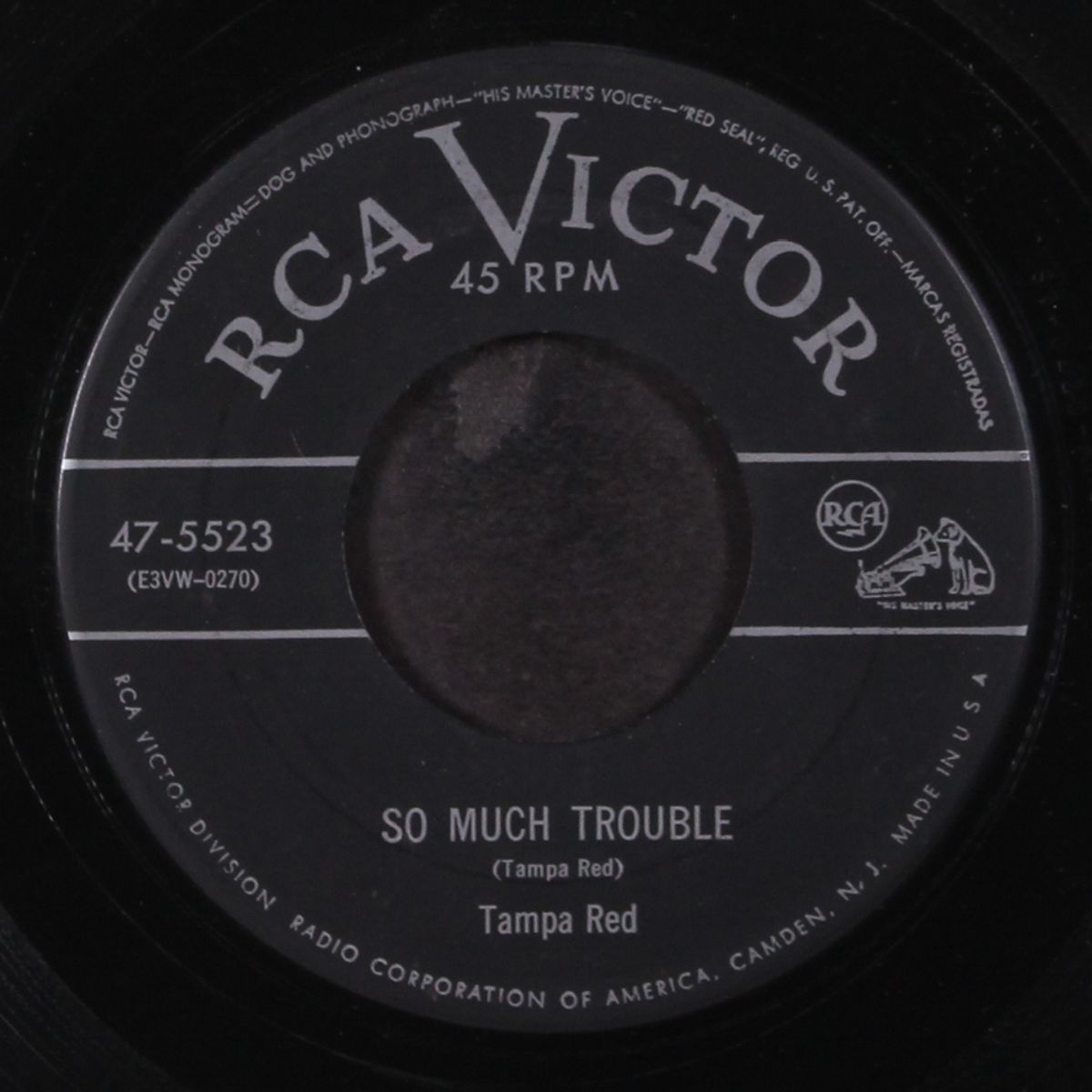 so crazy about you baby / so much trouble by TAMPA RED