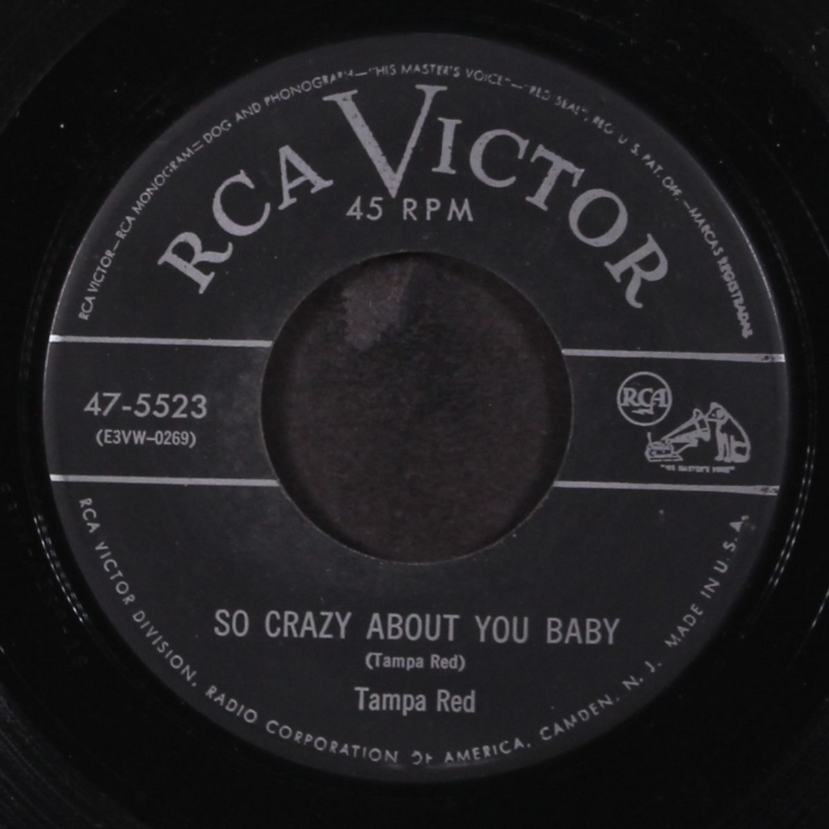 so crazy about you baby / so much trouble by TAMPA RED
