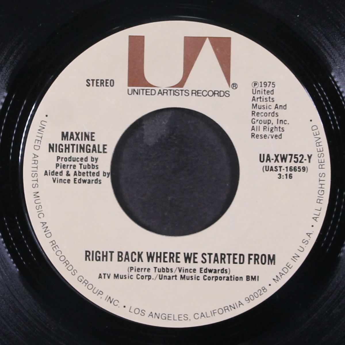 believe in what you do / right back where we started from by MAXINE NIGHTINGALE