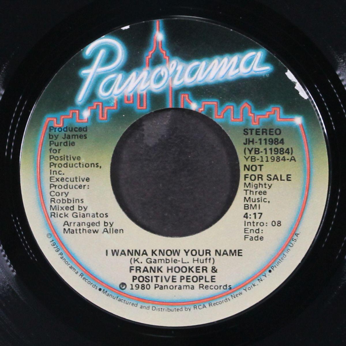 i wanna know your name by FRANK HOOKER & POSITIVE PEOPLE
