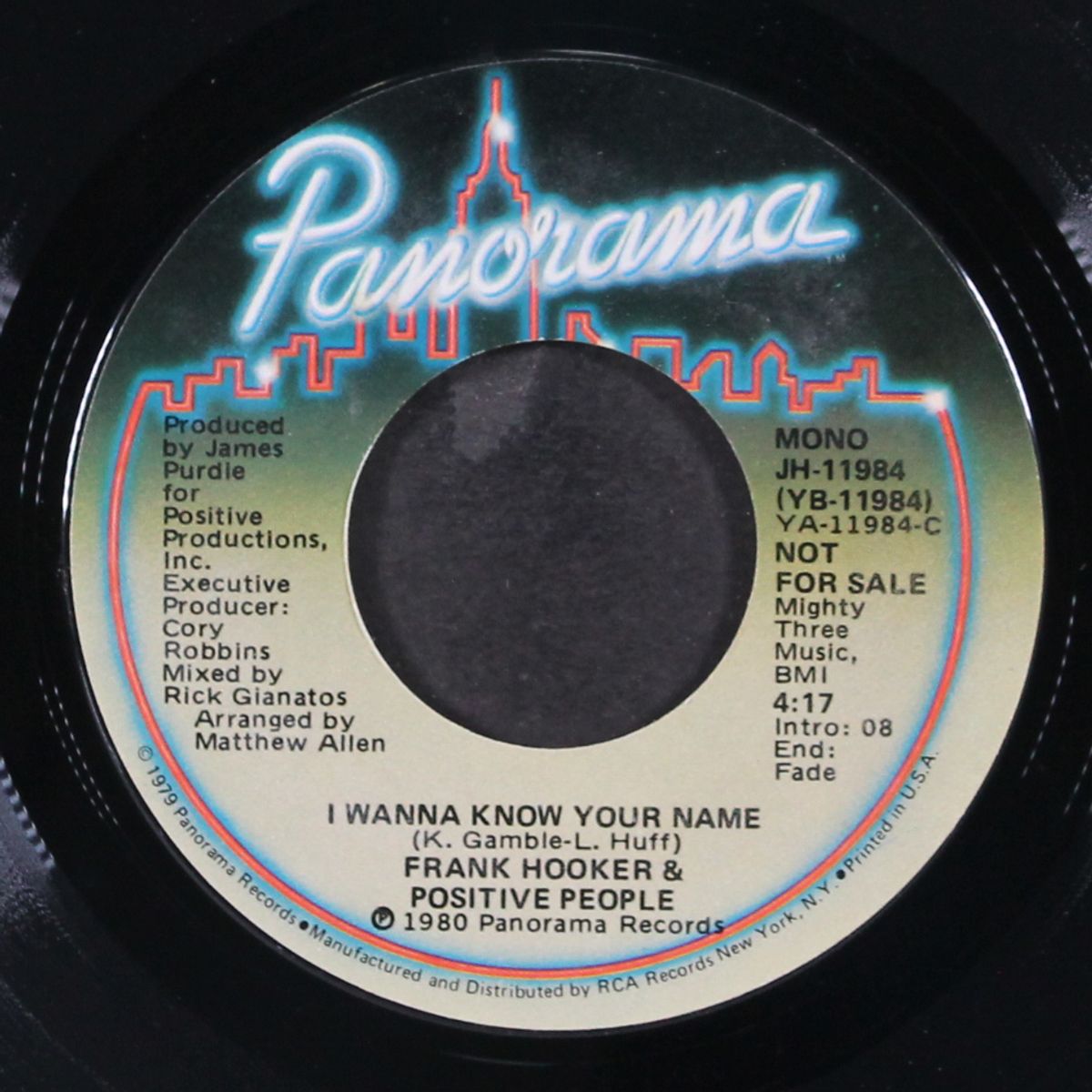 i wanna know your name by FRANK HOOKER & POSITIVE PEOPLE
