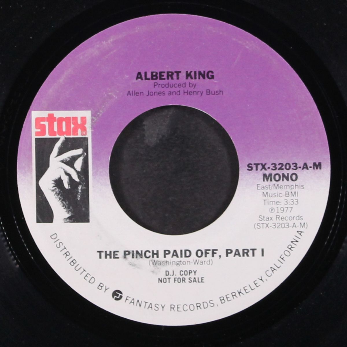 the pinch paid off, part 1 / mono by ALBERT KING