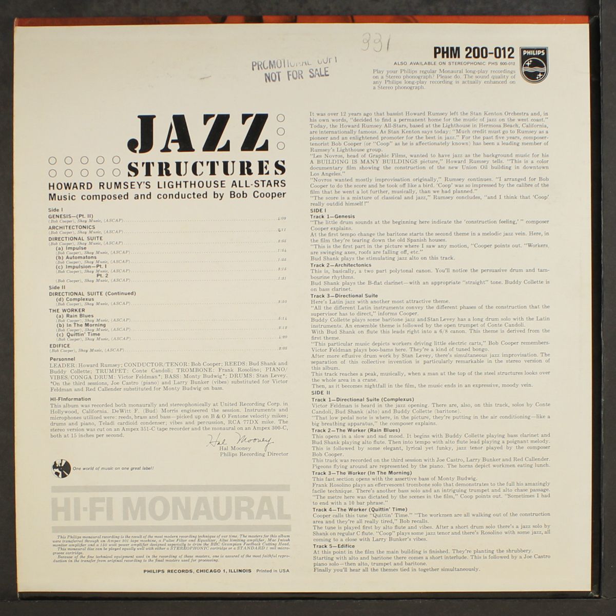 jazz structures by HOWARD RUMSEY