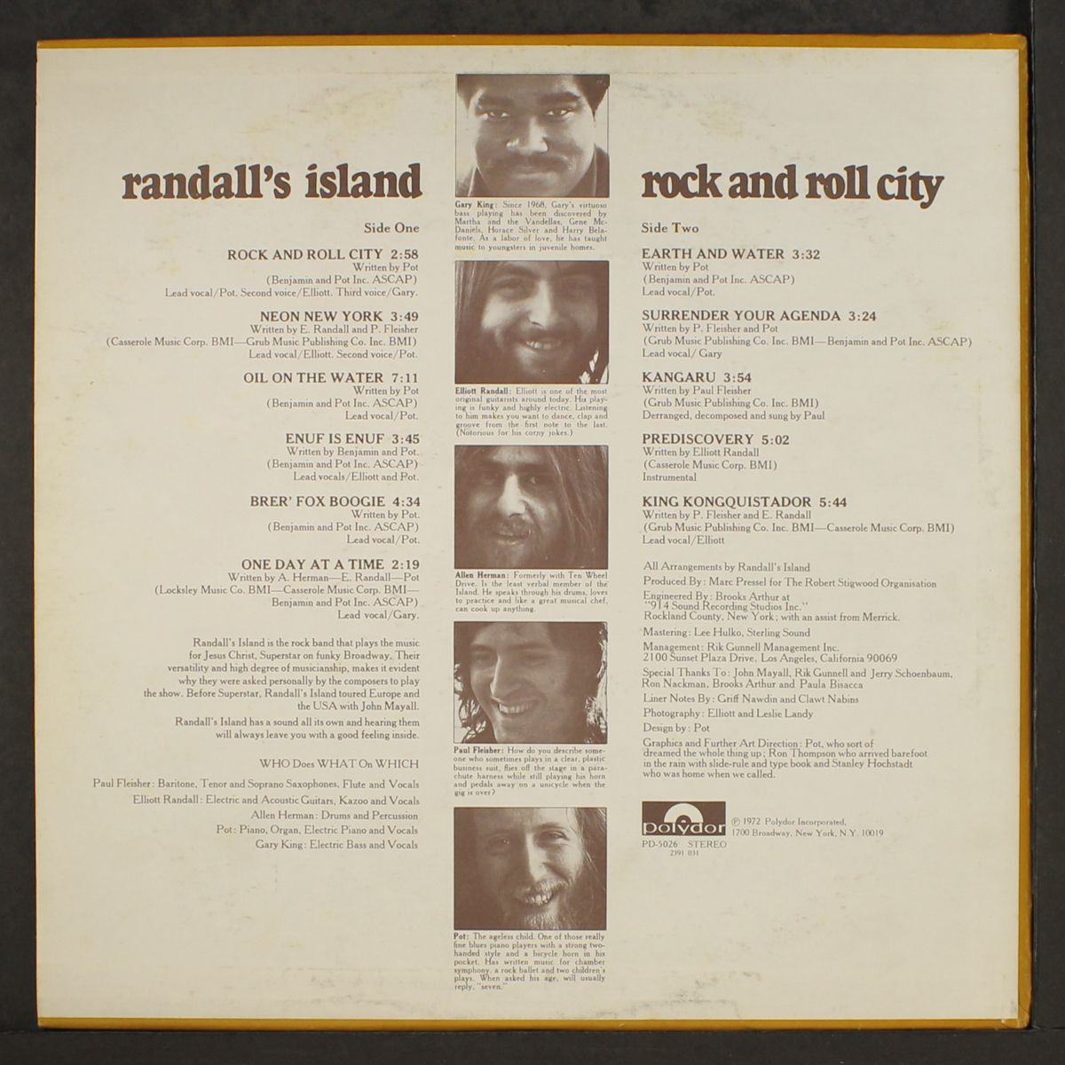 rock and roll city by RANDALL'S ISLAND