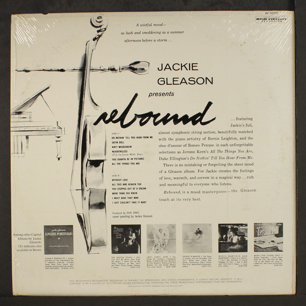 rebound by JACKIE GLEASON