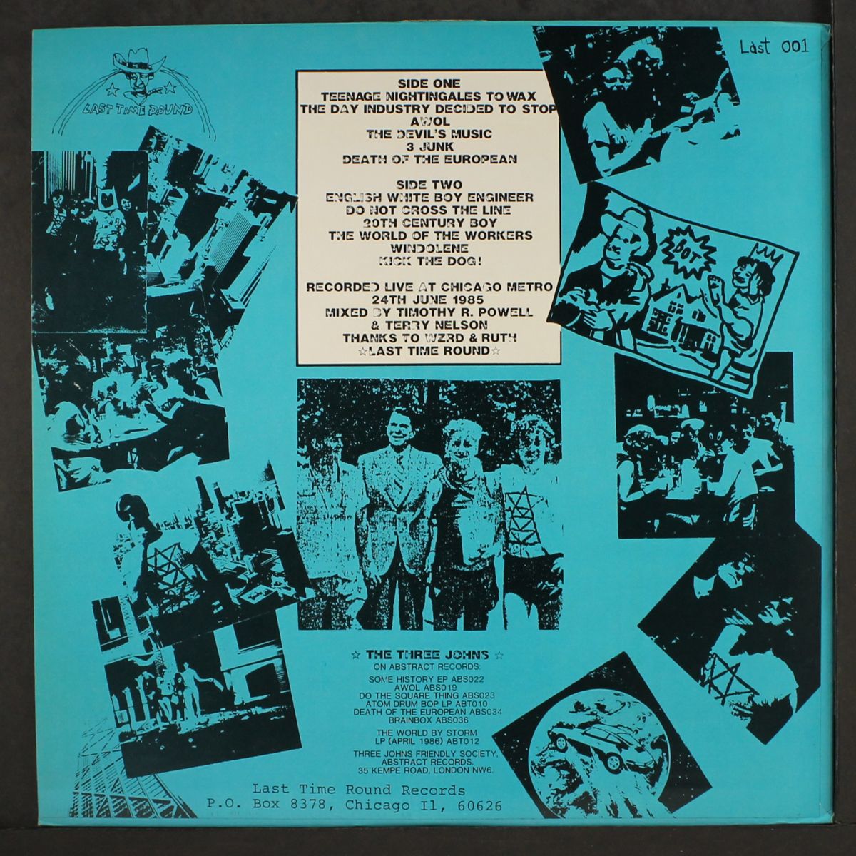 live in chicago by THREE JOHNS