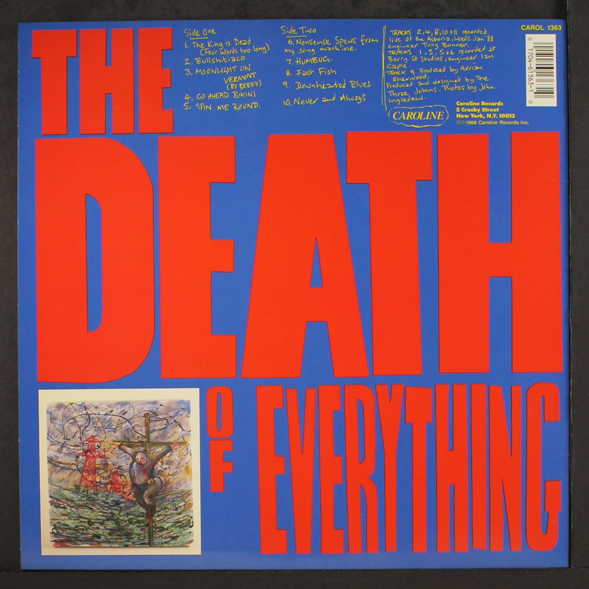 the death of everything by THREE JOHNS