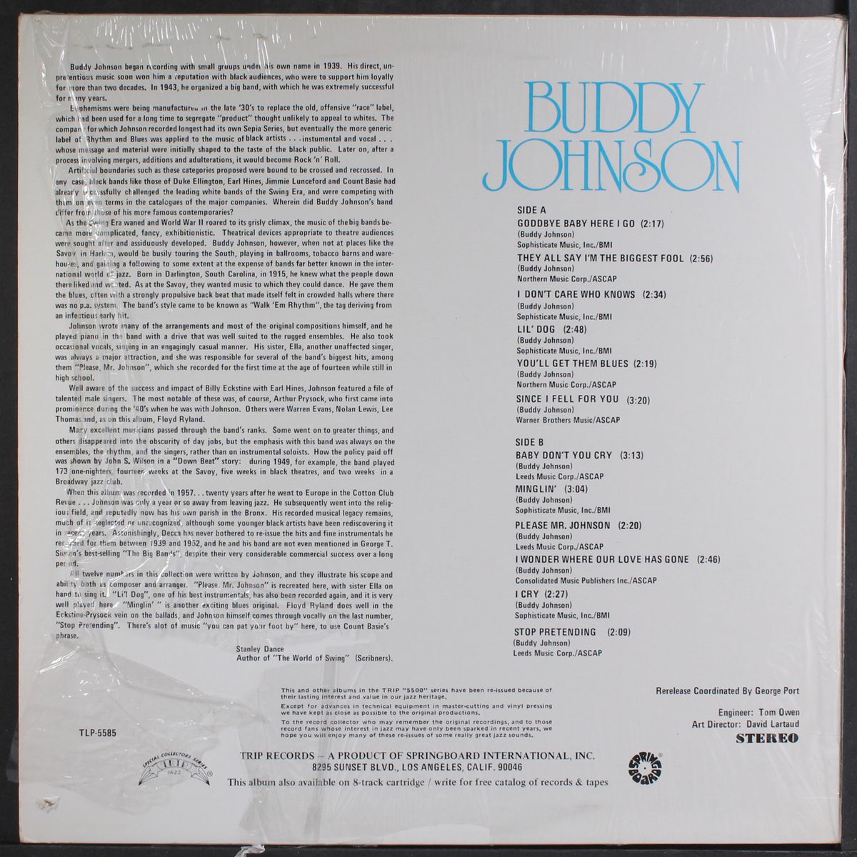 wails by BUDDY JOHNSON