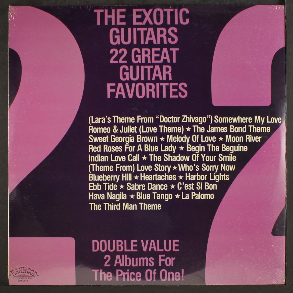 22 great guitar favorites by EXOTIC GUITARS