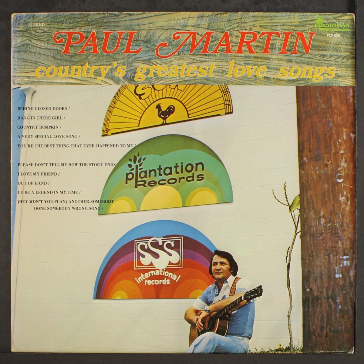 country's greatest love songs by PAUL MARTIN