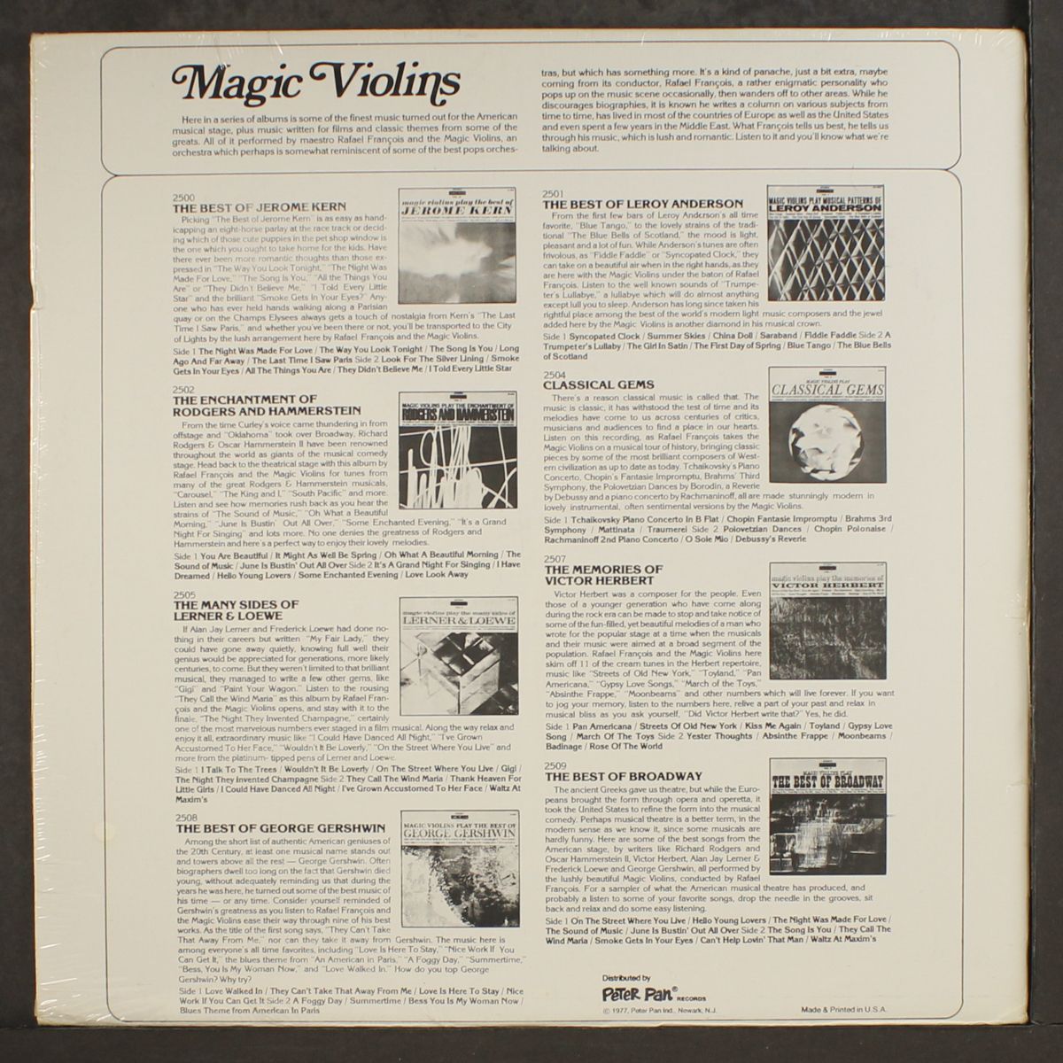 many sides of lerner & loewe by MAGIC VIOLINS