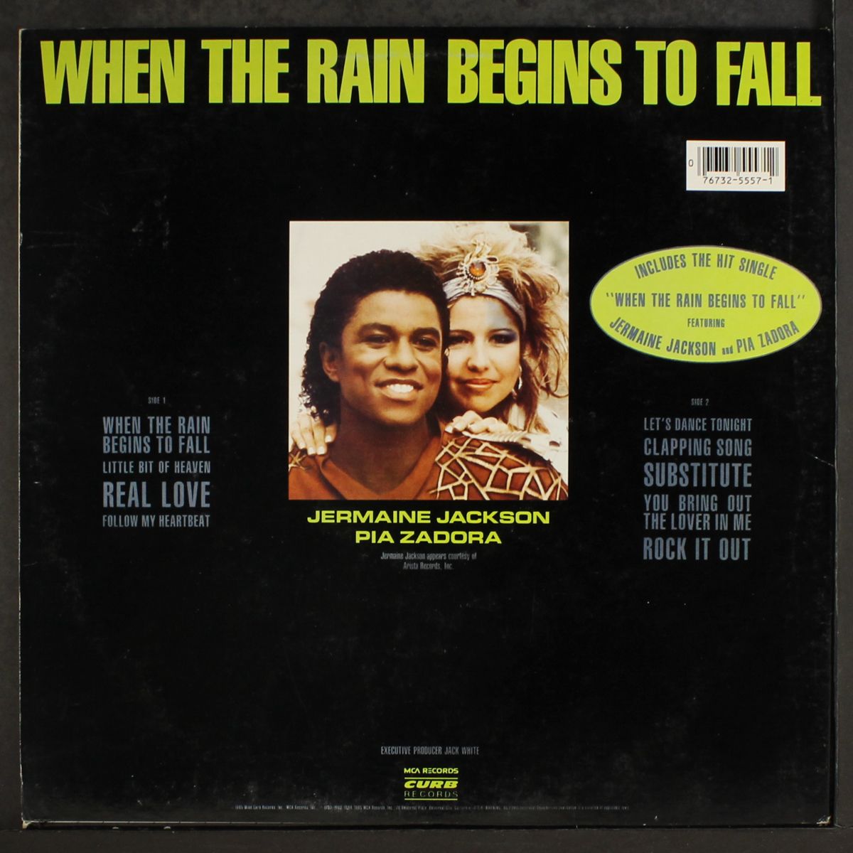 when the rain begins to fall by PIA ZADORA
