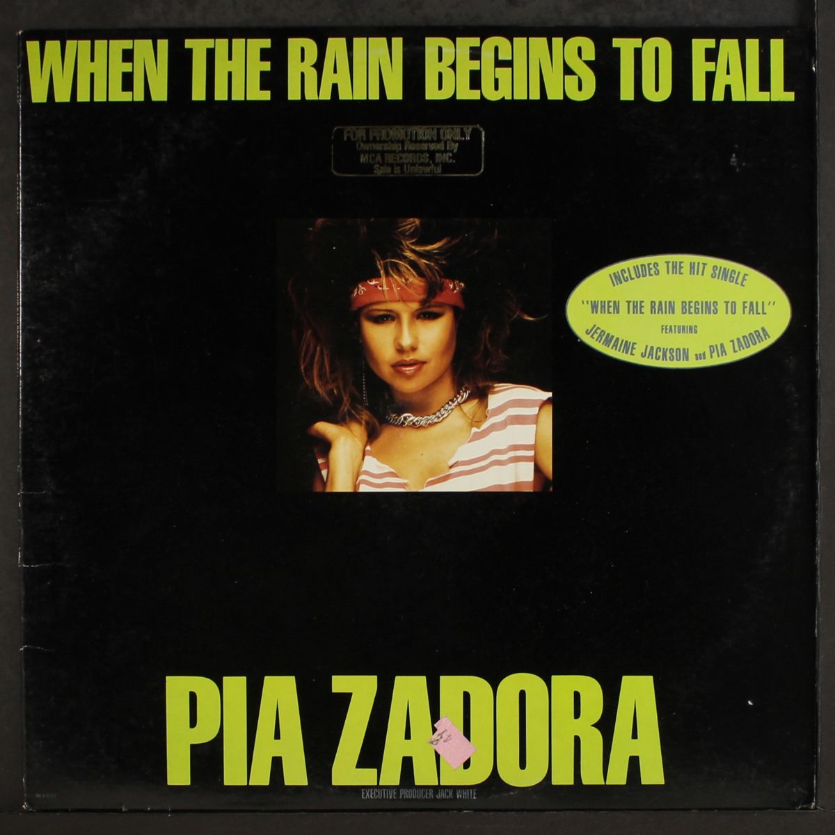 when the rain begins to fall by PIA ZADORA