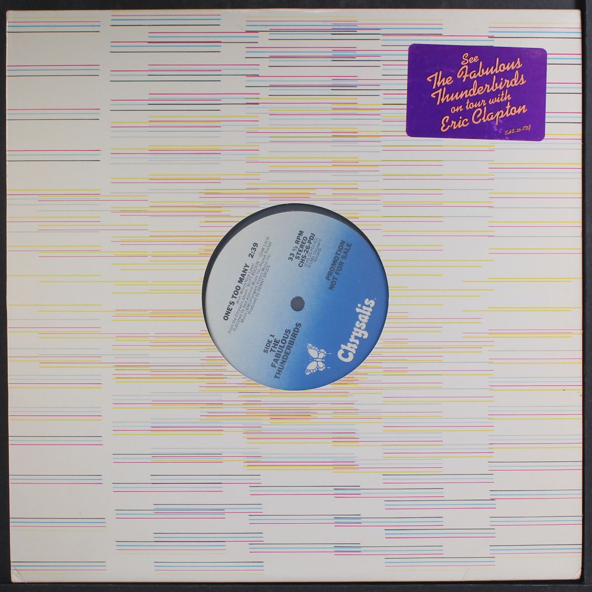 one's too many / same by FABULOUS THUNDERBIRDS