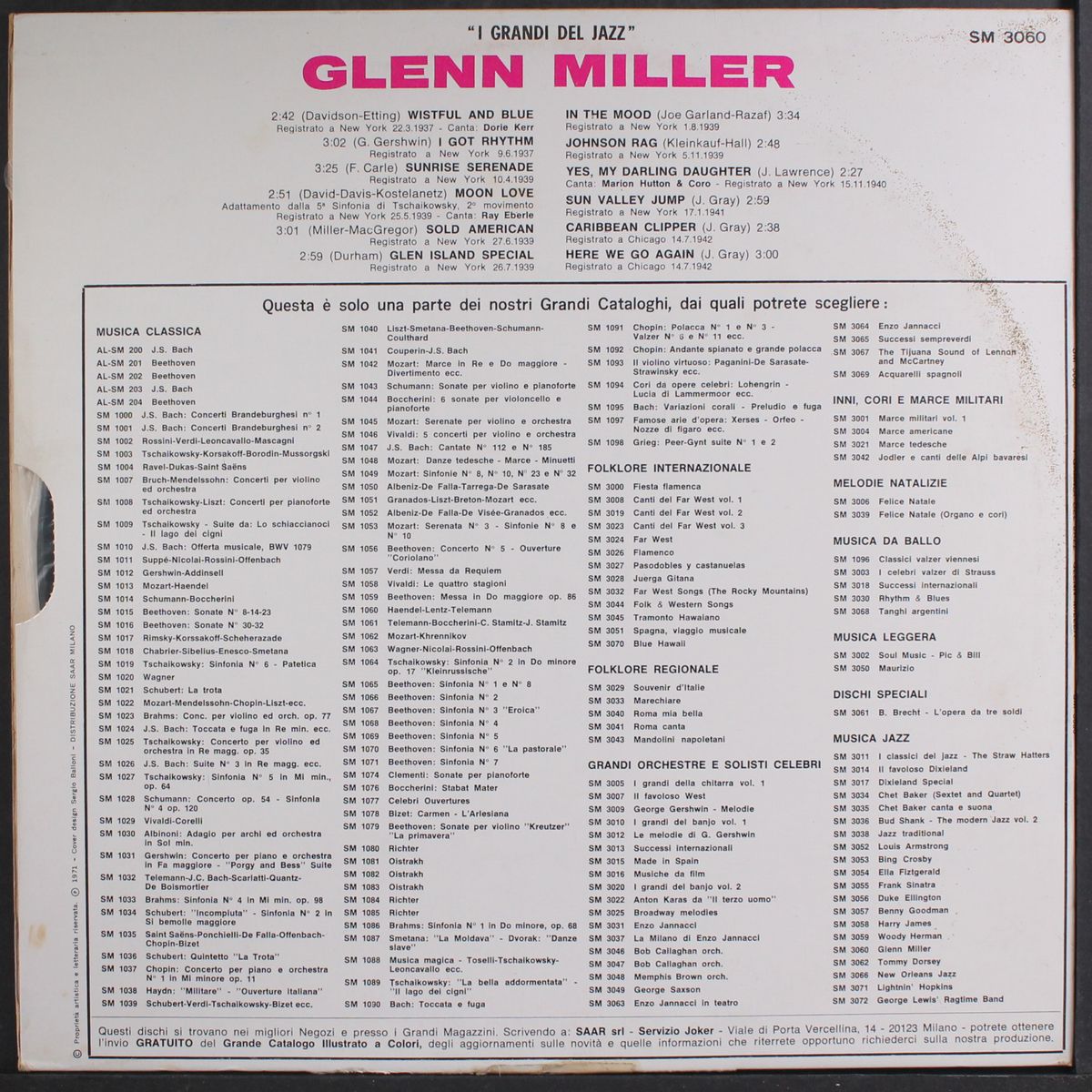 registrazione originale 1937-1942 by GLENN MILLER