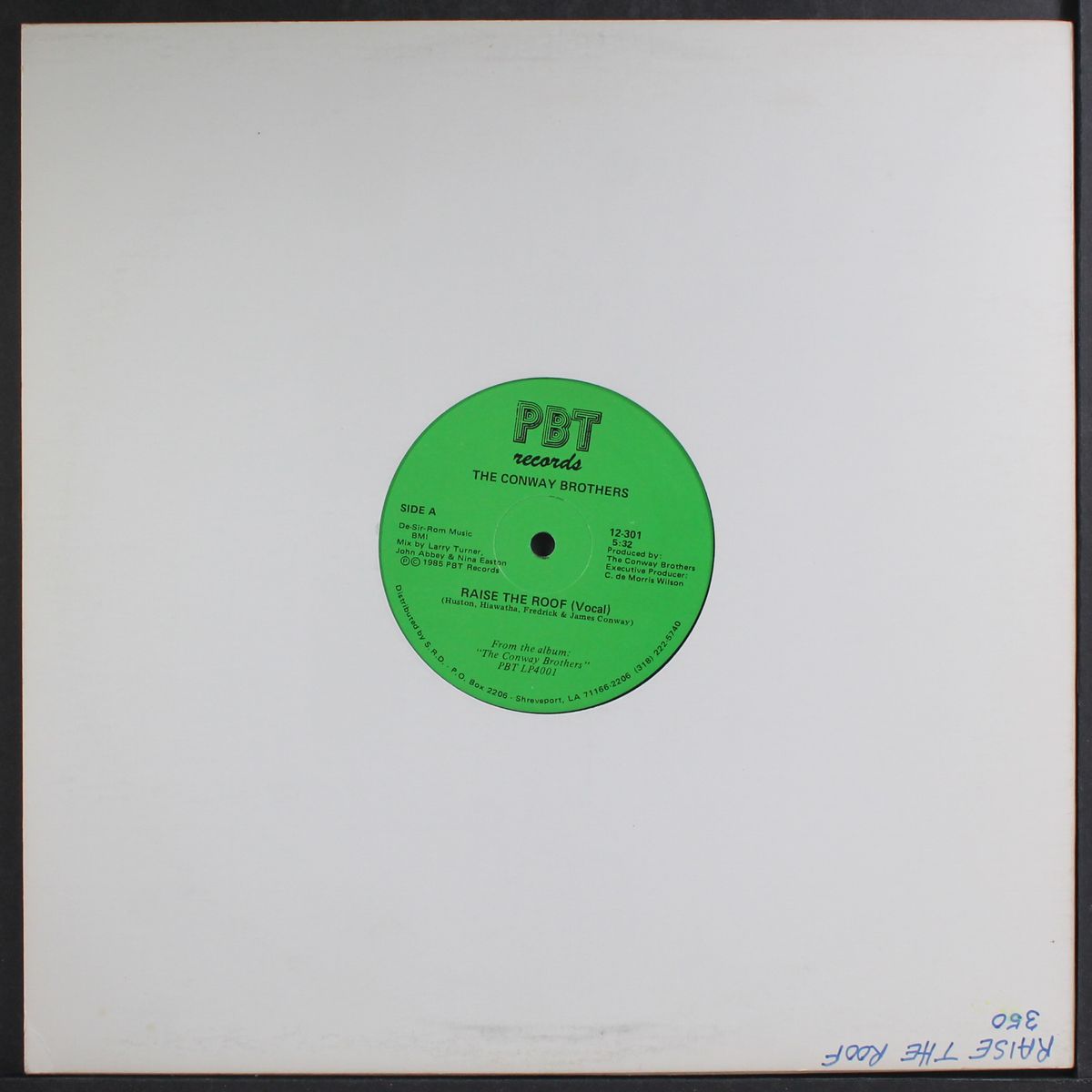 raise the roof / instro by CONWAY BROTHERS