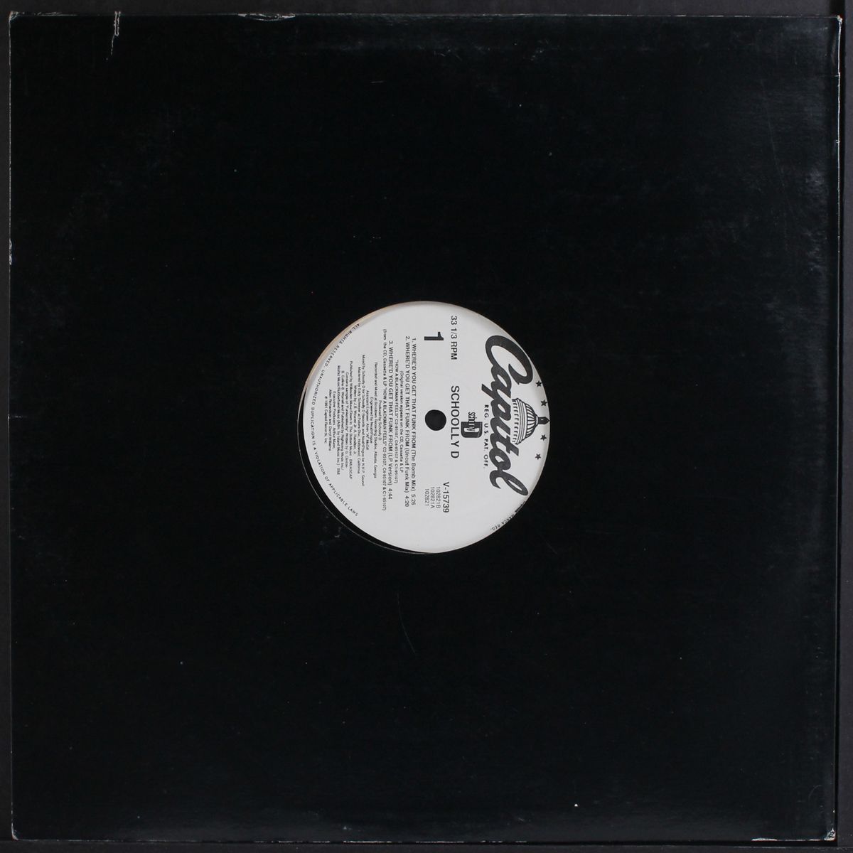 where'd you get that funk from by SCHOOLLY D
