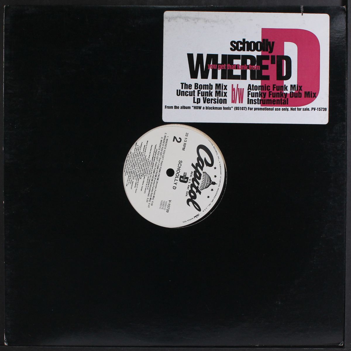 where'd you get that funk from by SCHOOLLY D
