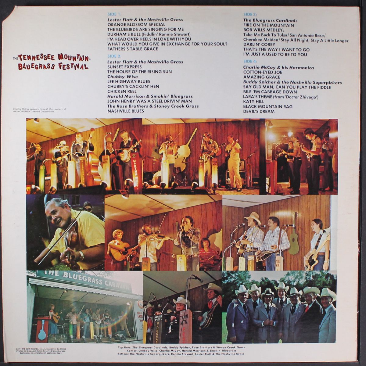 the tennessee mountain bluegrass festival by VARIOUS