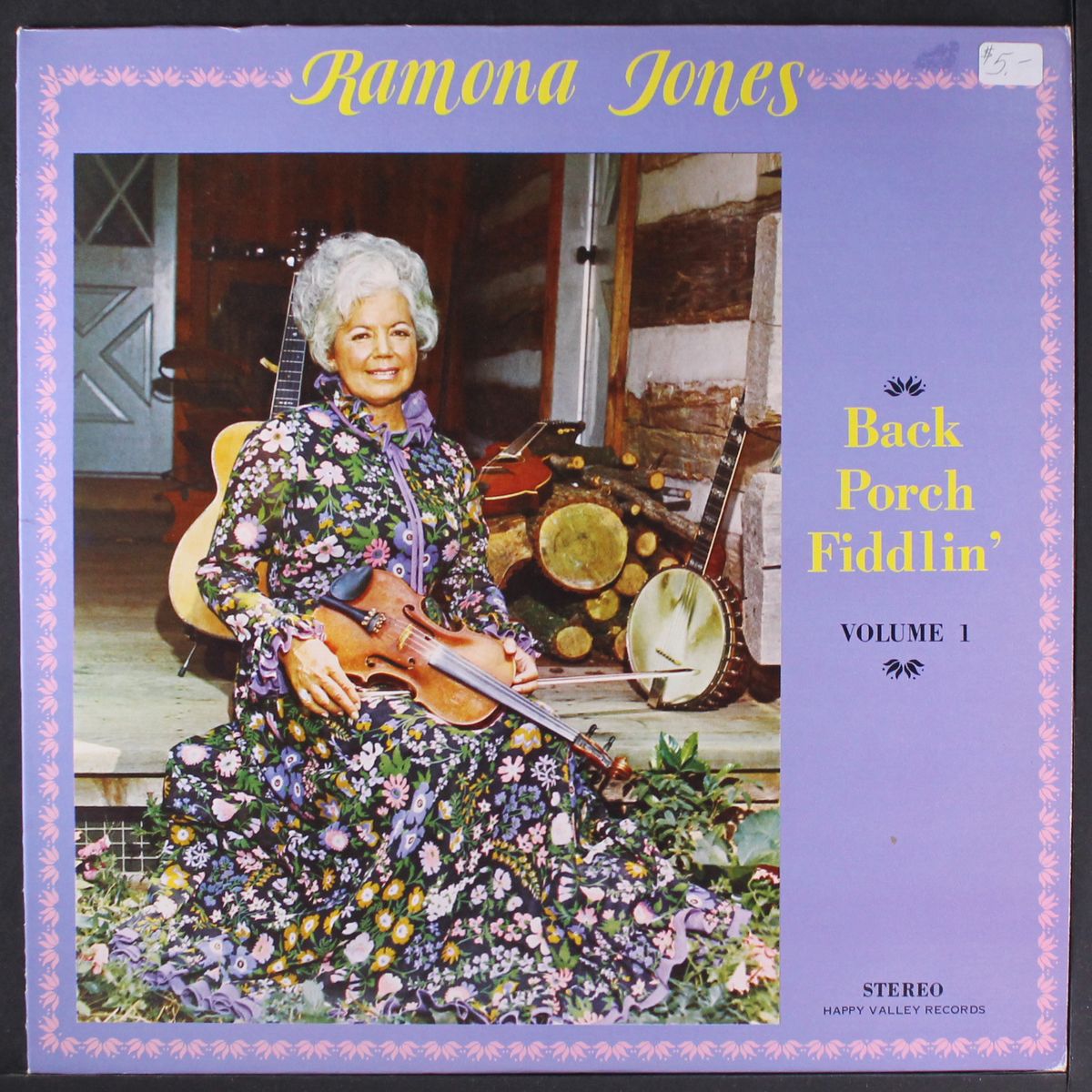 back porch fiddlin', vol. 1 by RAMONA JONES