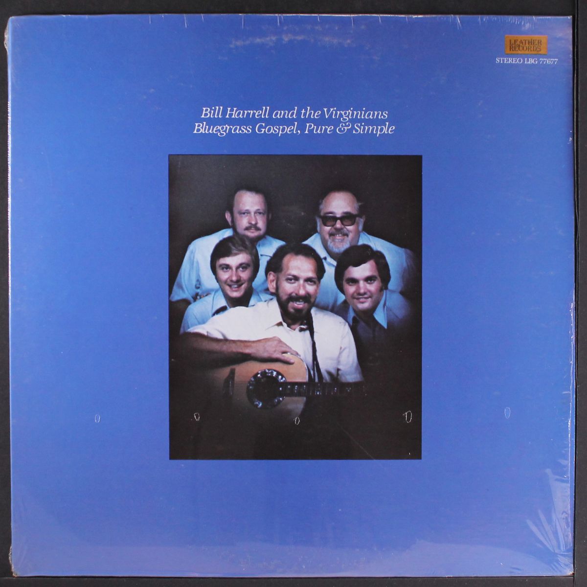 bluegrass gospel, pure & simple by BILL HARRELL & VIRGINIANS