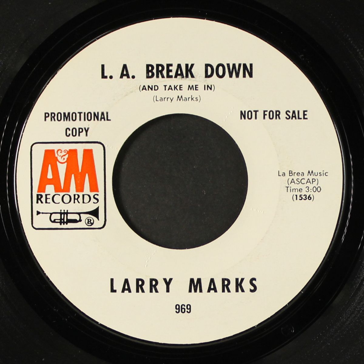 l.a. break down / same by LARRY MARKS