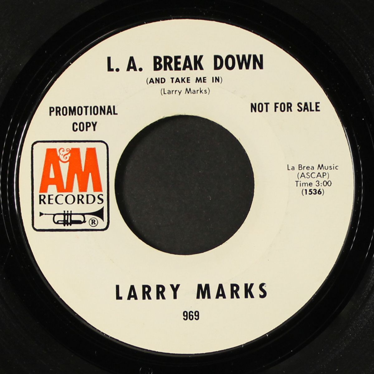 l.a. break down / same by LARRY MARKS