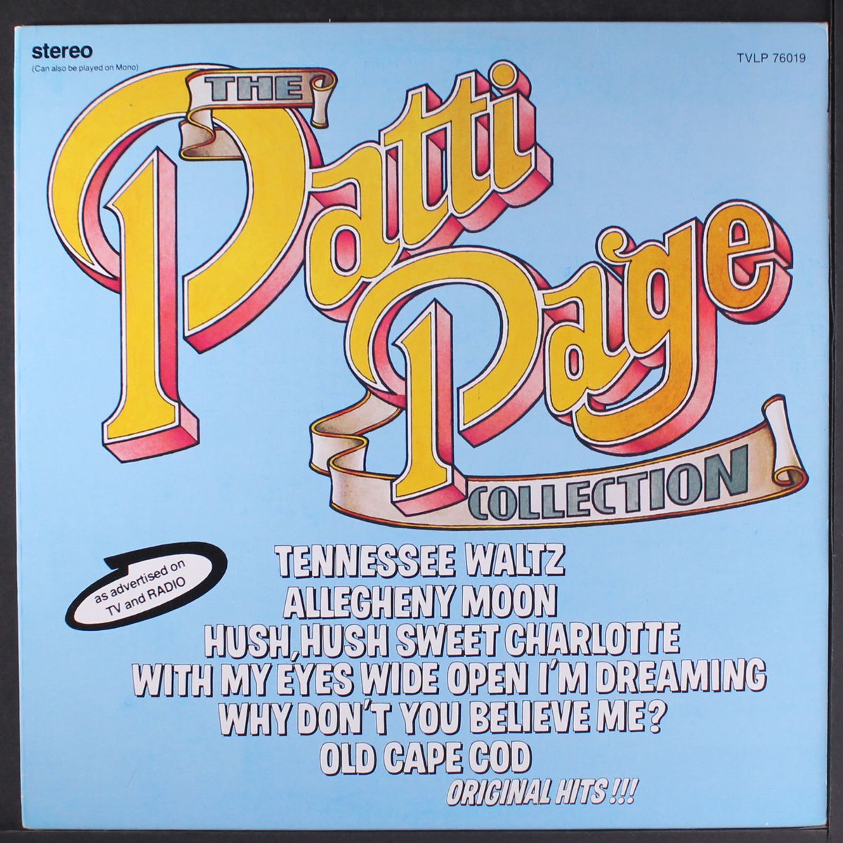 the collection by PATTI PAGE