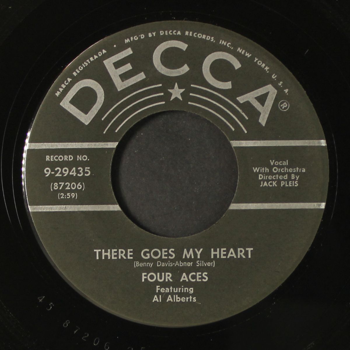 you'll always be the one / there goes my heart by FOUR ACES