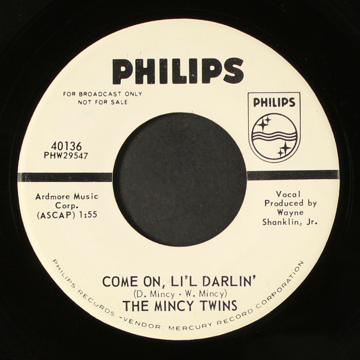 come on, li'l darlin' / the dream by MINCY TWINS